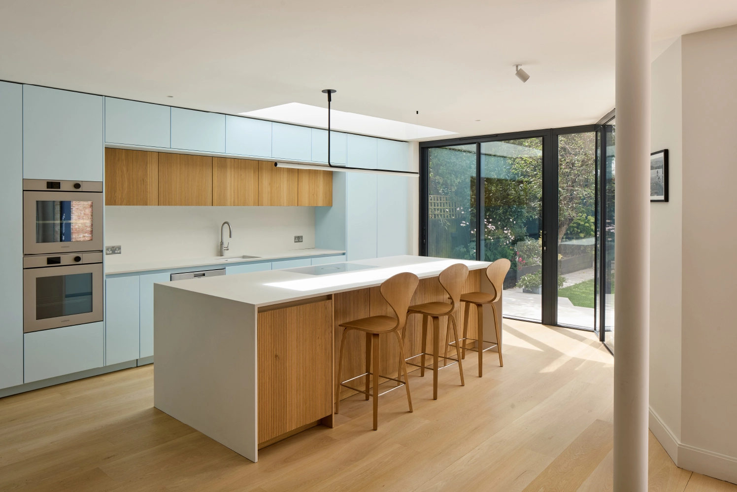 architect-detail-of-cabinets-r10-builders-open-plan-kitchen-Sky-blue-house